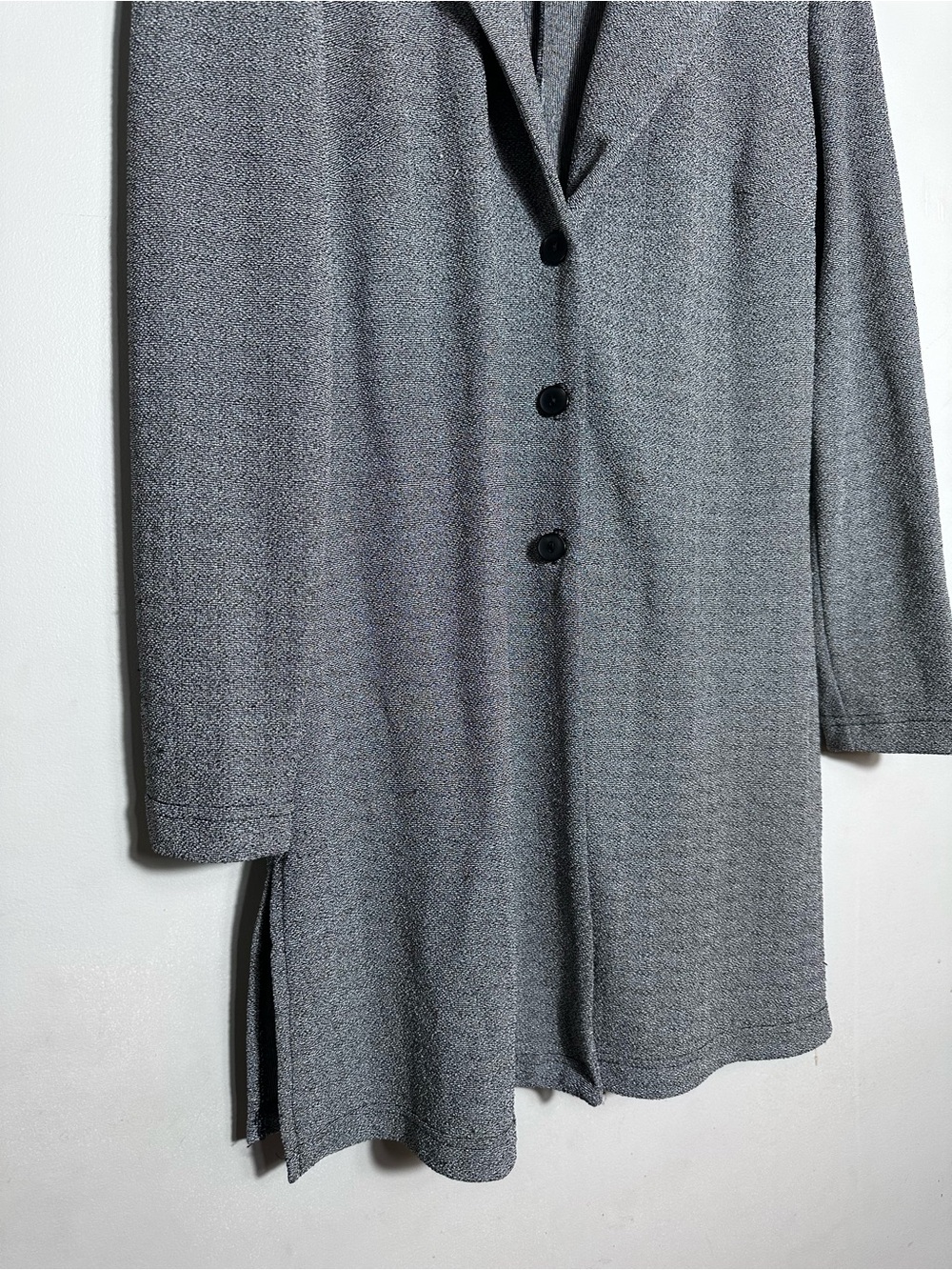 Vintage Rabbit Rabbit Rabbit Gray Blazer - Picture 2 of 8